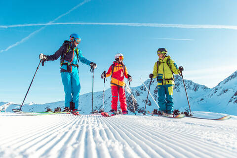 Ski Powder Skifahren in Ischgl