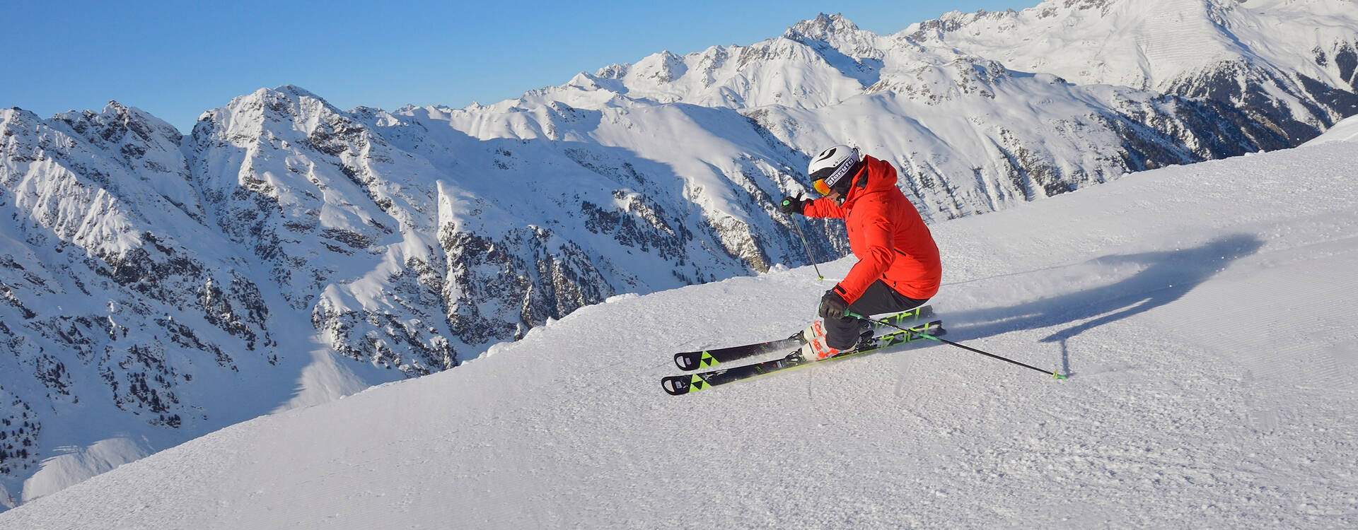 Grenzenloses Skivergnügen Wintersport für jedermann Skifahren in Ischgl